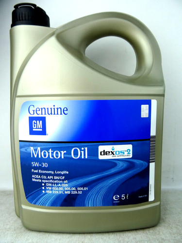 Original opel dexos 5w30 - opel, 2