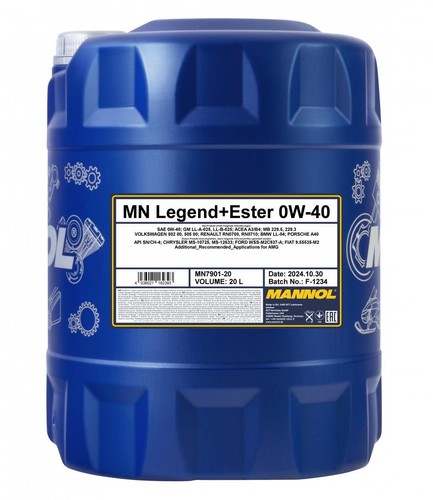Liter mannol legend ester - 20,