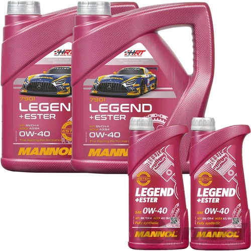 10l mannol legend ester - legend+ester, 0w-40
