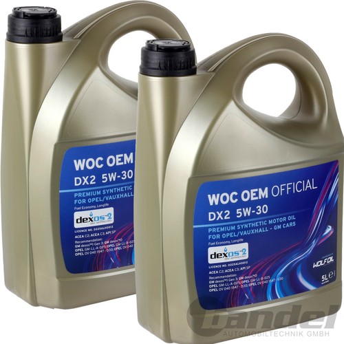 Original 5w30 motoröl - 2x, 5l