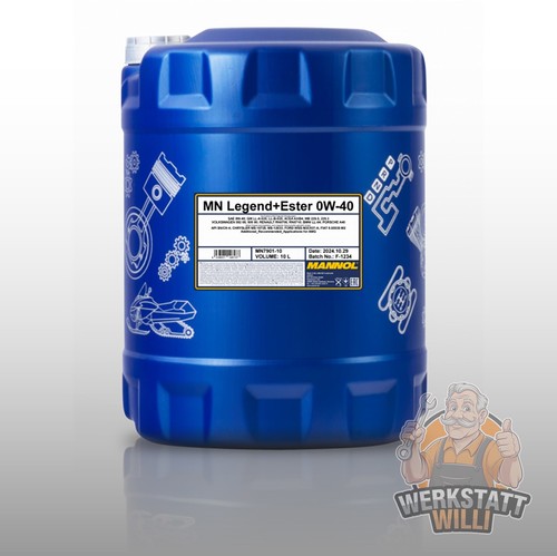 10l liter mannol - mannol, legend+ester