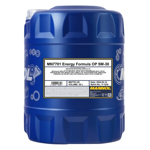Mannol energy formula - energy,