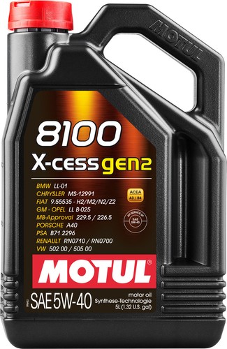 Motul 109228 8100 cess gen2 - 109228, x-cess