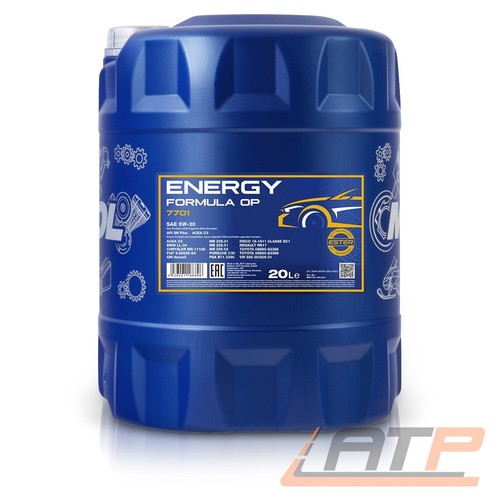 Mannol energy formula op - 20,