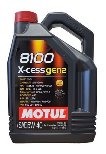 Motul 8100 cess gen 5w - 8100, x-cess